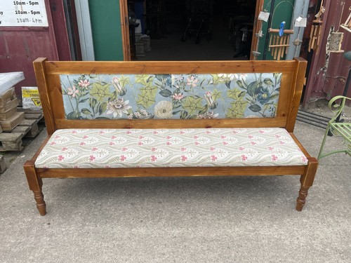 Solid pine floral - solid,