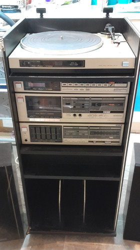 Fisher in cabinet with - in,