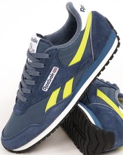 Reebok Classic AZ Trainers Shadow/Baltic Blue/Yellow