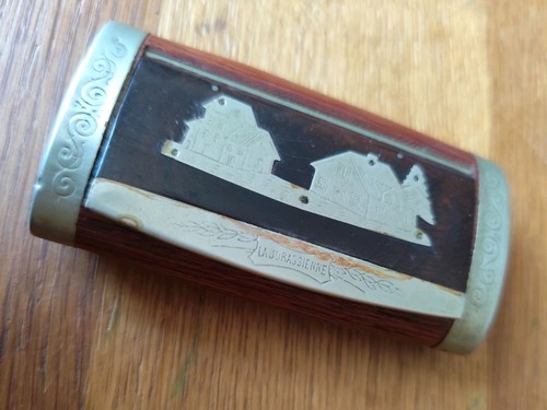 Antique french snuff box la - antique, "la
