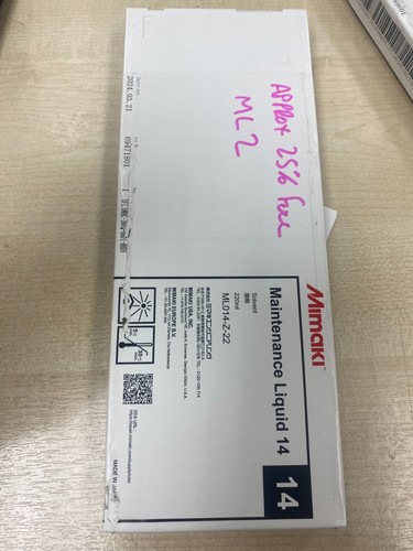 Mimaki 220ml maintenance - mimaki,
