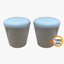 2 x Replacement White