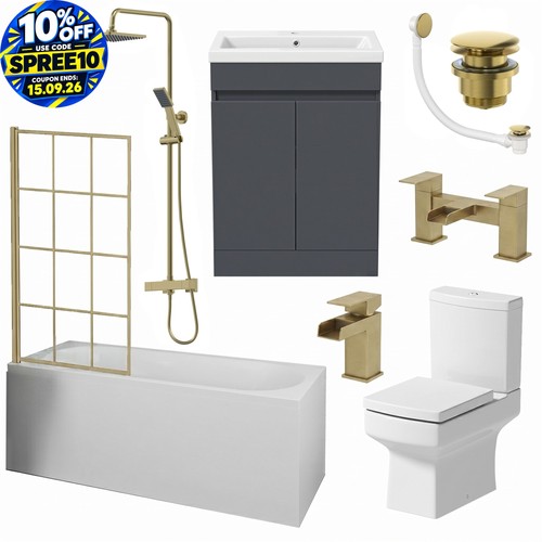 Complete bathroom suite - bathroom,