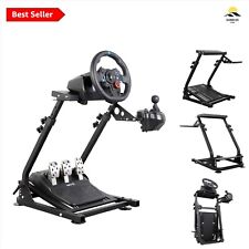 Height & Tilt Adjustable Racing Wheel Stand for Logitech G25/G29, Compact Design