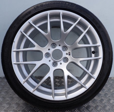 BMW M3 E9X CSL 19" SILVER ALLOY WHEEL 359M MICHELIN TYRE 265/35ZR19 2284055