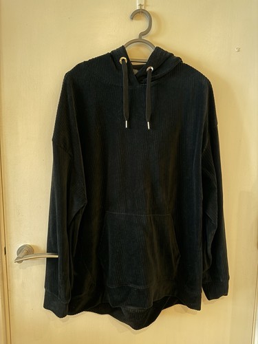 Primark black ribbed velvet - primark,