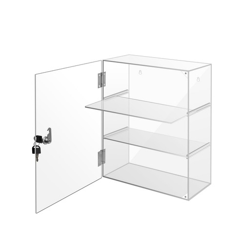 Acrylic display cabinet tier - cabinet, 3-tier