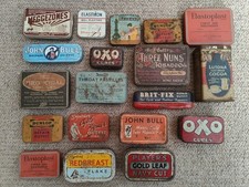 Collection Of 19 Vintage Tins