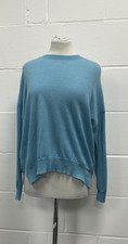 Zadig & Voltaire Teal Cashmere Thin Jumper Large