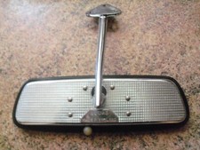 Lucas 608 mirror  , very nice condition , full arch rivet type , GT 40 , jaguar
