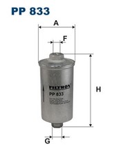 PP 833 FILTRON FUEL FILTER FOR