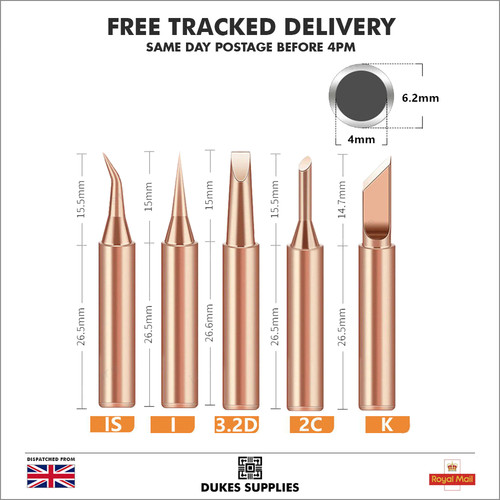 5pc set 900m - 900m, iron