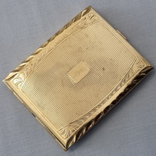 Vintage gold tone cigarette - vintage,