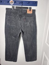 Levi’s 401 men’s corduroy jeans in grey size W38 L31