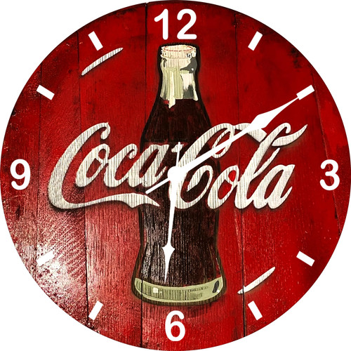Coca cola wall clock acrylic - coca, clock,