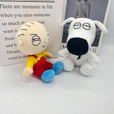 NEW Large Family Guy Stewie Griffin Red Overalls Plush Stuffed Toy Cute Plush