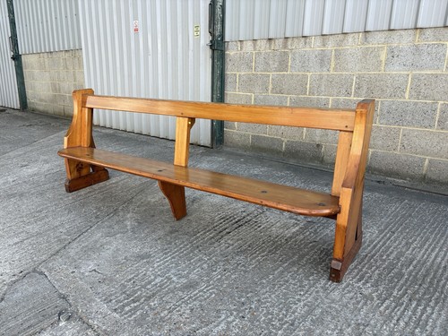 Vintage antique pine church - vintage,