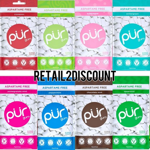 Pur 100 xylitol chewing - pur,