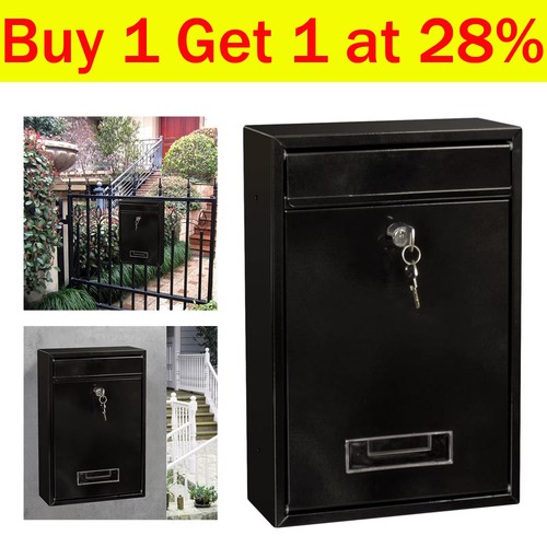 Large outdoor post box postbox - large,