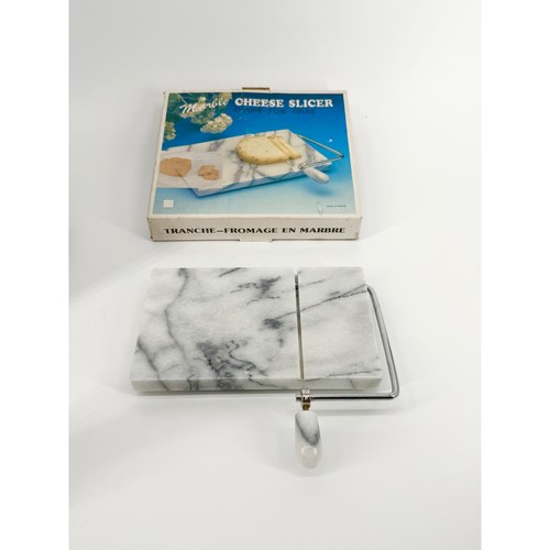 Vintage white marble cheese - white,