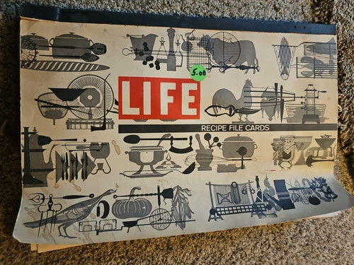 Vintage life recipe file - recipe,