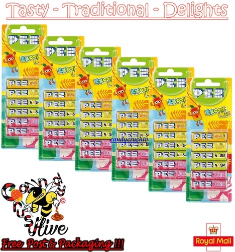 Pack pez refils - refils, 6