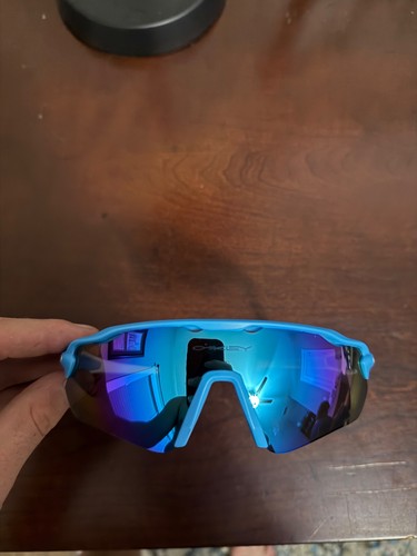 Blue white oakley radar ev - blue,