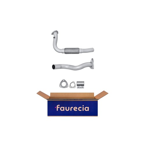Exhaust pipe front - exhaust, faurecia