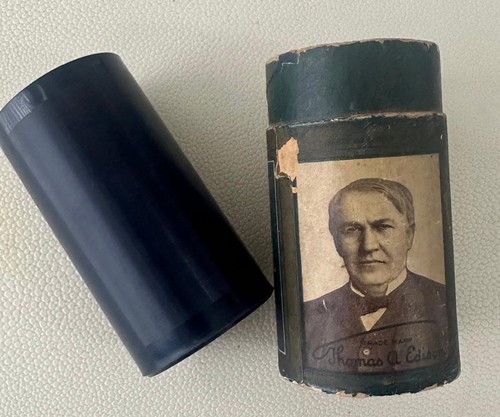 Edison phonograph blue amberol - edison,