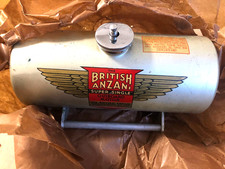 New Old Stock Super Rare Vintage British Anzani Antique Engine Fuel Gas Tank