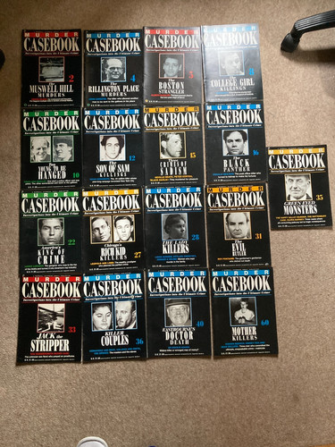 Murder casebook complete - murder,