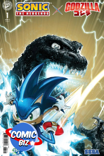 Sonic the hedgehog godzilla - sonic, x
