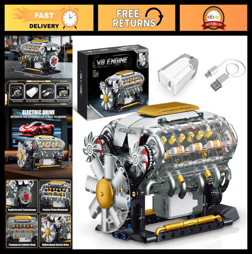 Engine model kit - v8,