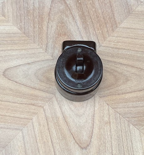 Vintage bakelite and ceramic - bakelite,