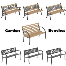 Wooden Outdoor 3 Seater Garden