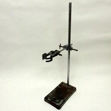 Vintage Laboratory Stand Chemist Retort Stand + Bosshead & Clamp