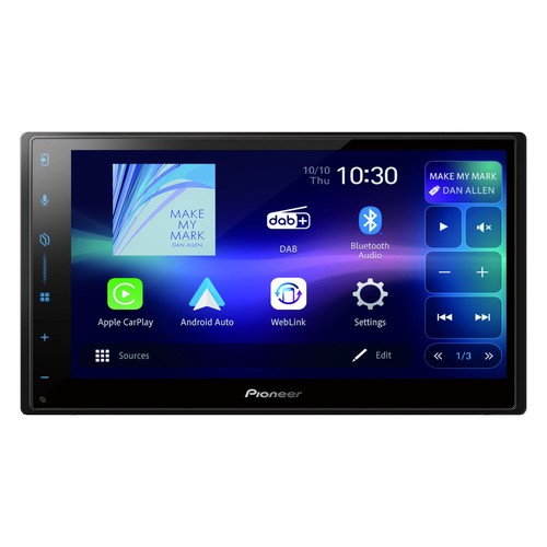 Pioneer sph da77dab - pioneer, 6.8"