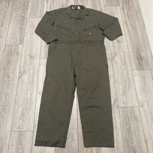 Dickies khaki green coveralls - green,
