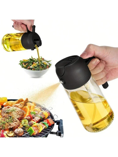 1pc oil sprayer bottle - 2-in-1,