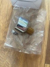 Better Bathrooms Chrome Round Shower Valve Hose Connector Wall Outlet Elbow New