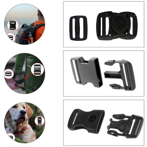 Black delrin plastic side - black,