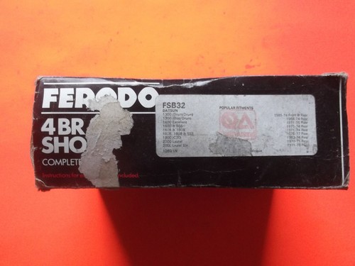 Brake shoes fit datsun 140j - shoes,