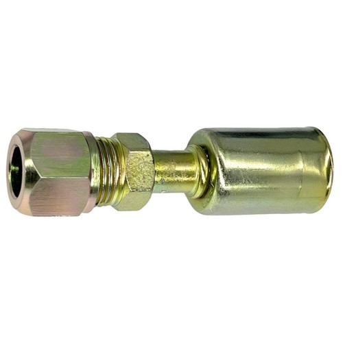 Crimp hose to - a/c,