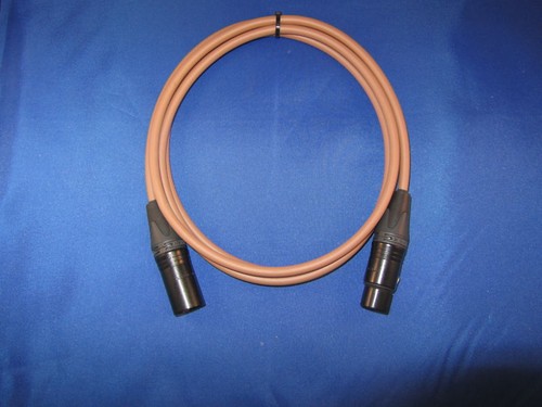 Canare brown quad microphone - brown,