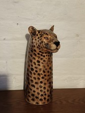 QUAIL CERAMICS Leopard Vase 26cm 