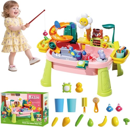 Toddler sand water table - water,
