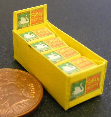 Dolls house display box - house,