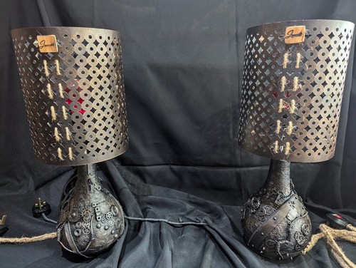 Handmade steampunk lamps one - handmade,