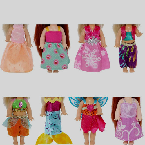 Inch mini doll clothes - inch,