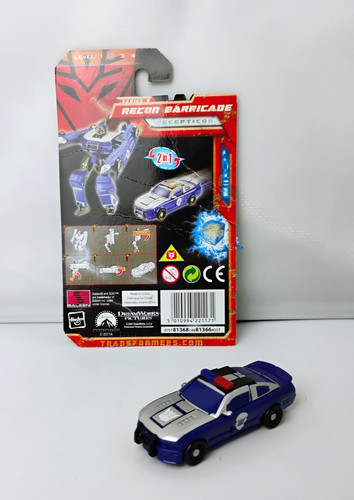 Transformers recon barricade - transformers,